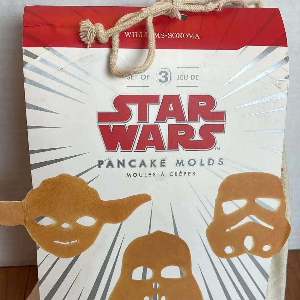Williams Sonoma Star Wars Pancake Molds Set